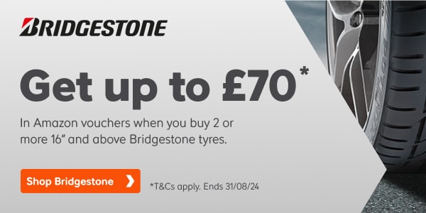 Bridgestone £70 Promo